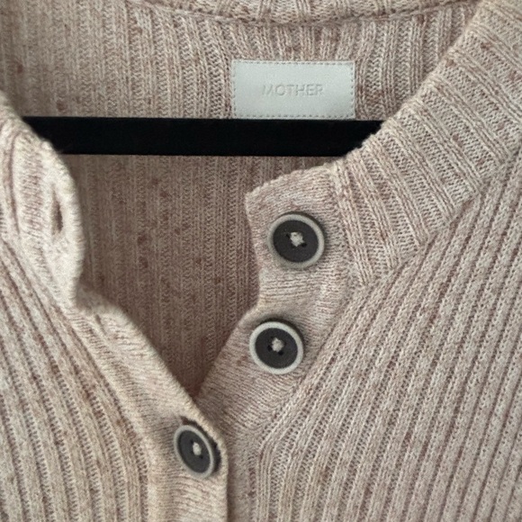 Mother Eye Catcher Henley Rib-Knit top - Picture 4 of 4